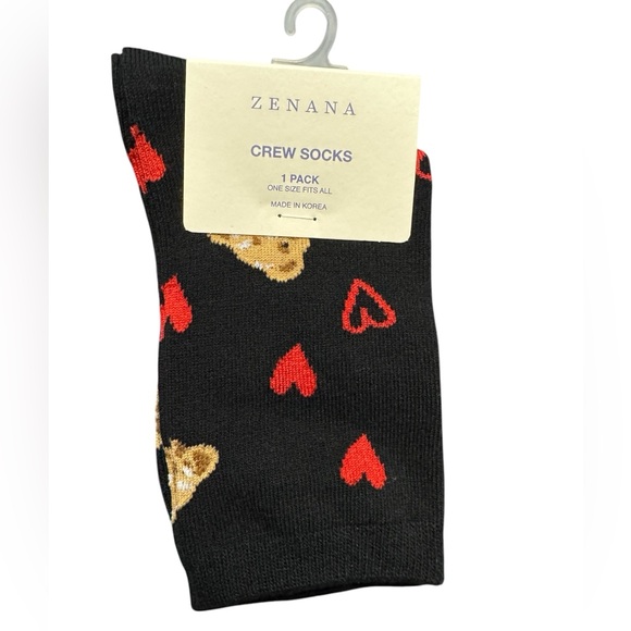 Zenana Outfitters Accessories - Zenana Crew Socks - 1 pair - one size fits all